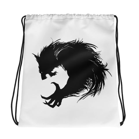 Werewolf Silhouette - Drawstring bag - Accessories