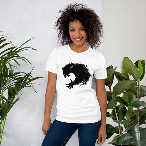 Werewolf Silhouette - Short-Sleeve Unisex T-Shirt - Clothing